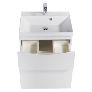 Тумба под раковину BelBagno Marino 60см Bianco Lucido MARINO-H60-600-2C-SO-BL-P